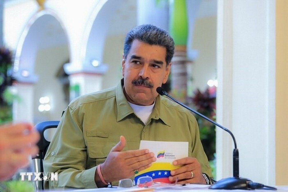 Tổng thống Venezuela Nicolas Maduro. (Ảnh: IRNA/TTXVN)