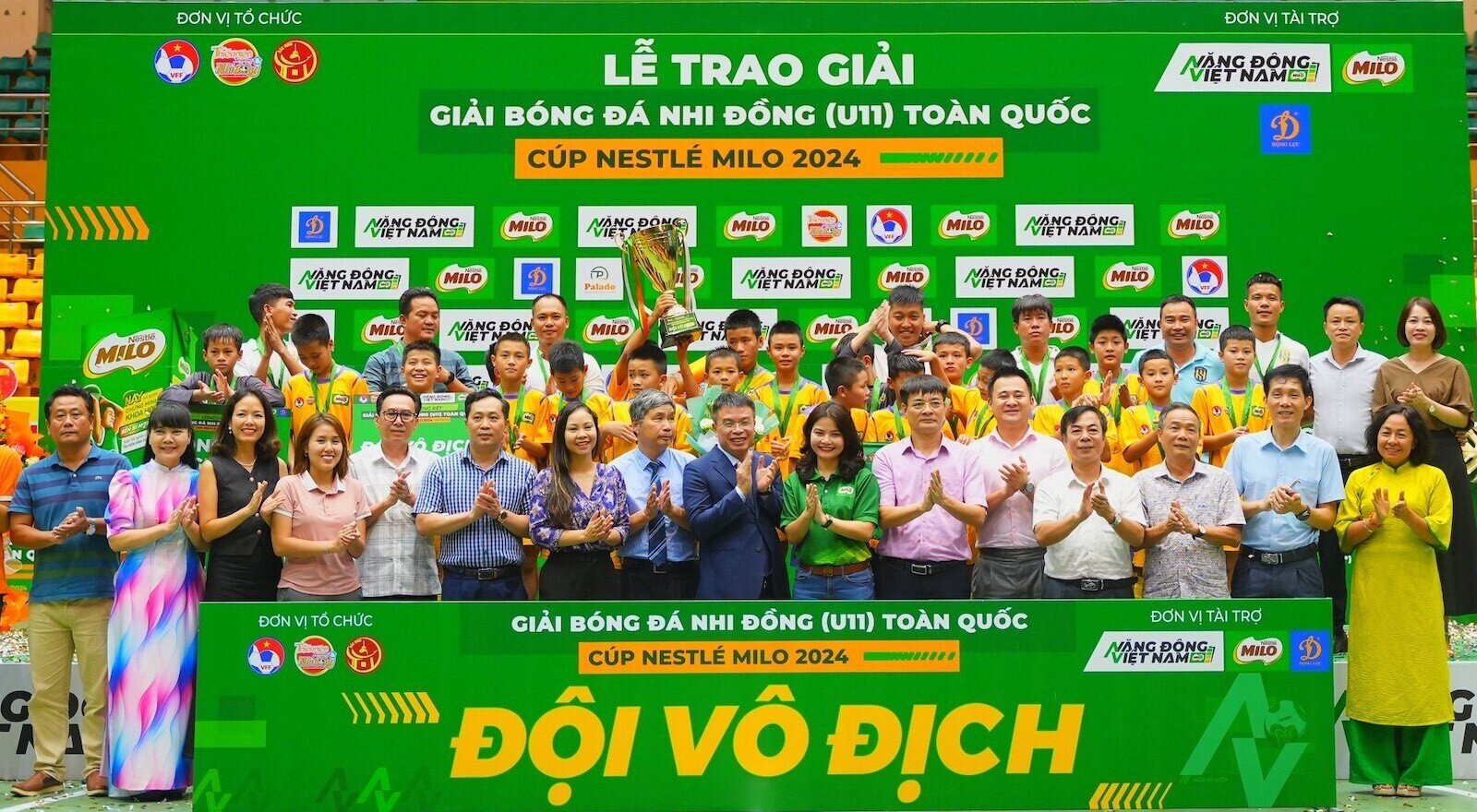 Sông Lam Nghệ An bị thu hồi danh hiệu vô địch giải U11 Quốc gia.