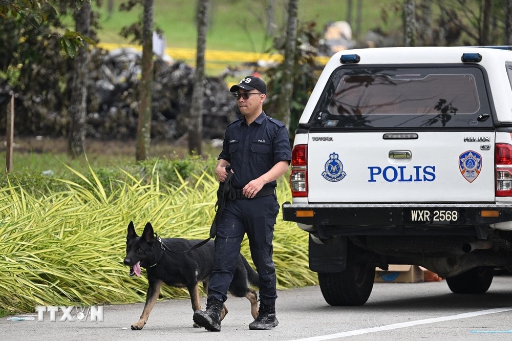 Cảnh sát Malaysia. (Ảnh: AFP/TTXVN)