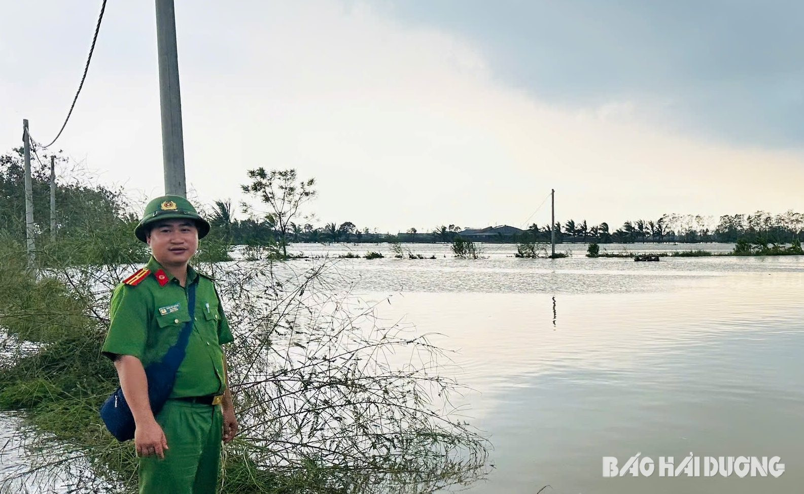 Thiếu tá Trần Hải Đường, Trưởng Công an xã Tam Kỳ, huyện Kim Thành