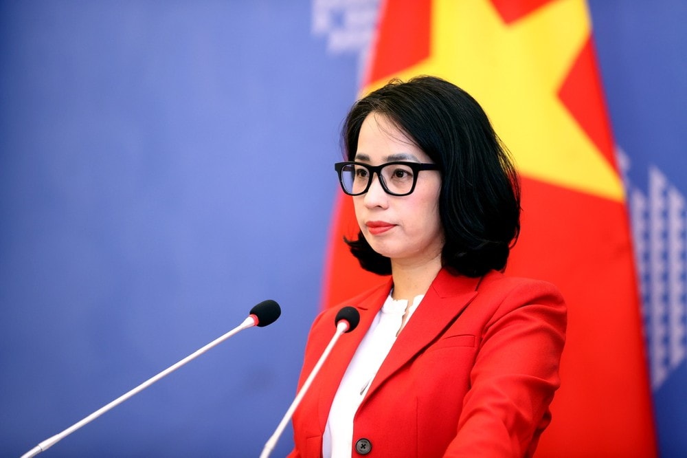 Spokeswoman of the Ministry of Foreign Affairs Pham Thu Hang (Photo: Ministry of Foreign Affairs)