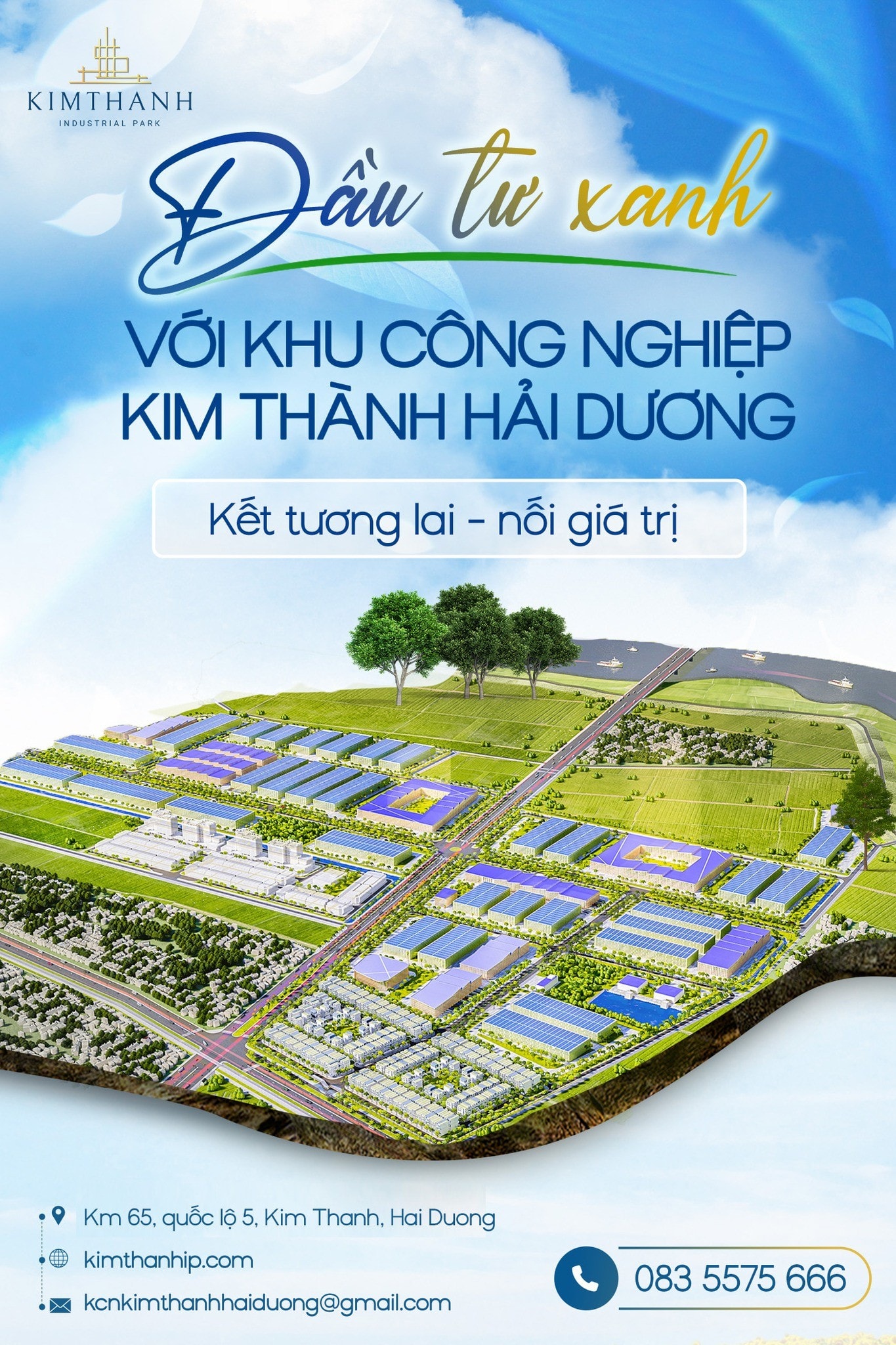 Khu công nghiệp Kim Thành bắt kịp nhịp chảy đầu tư xanh của thế giới