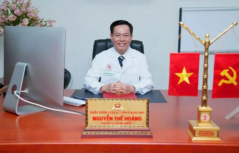 Major General, Professor, Dr. Nguyen The Hoang, Deputy Director of Military Central Hospital 108 (Source: Military Central Hospital 108)