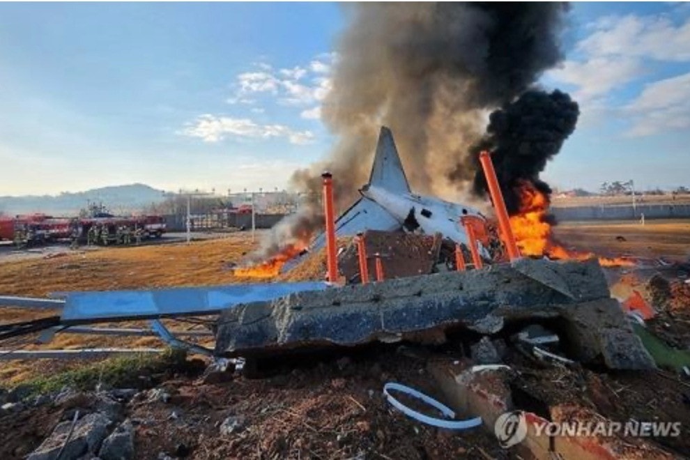 tai nạn máy bay - Yonhap