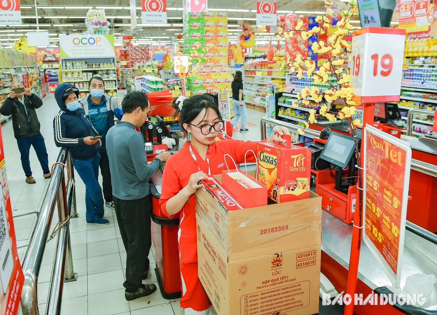 Tết Nguyên đán năm nay, siêu thị GO! Hải Dương chuẩn bị nguồn hàng hơn 66 tỷ đồng, tăng hơn 15 tỷ đồng so với Tết năm ngoái