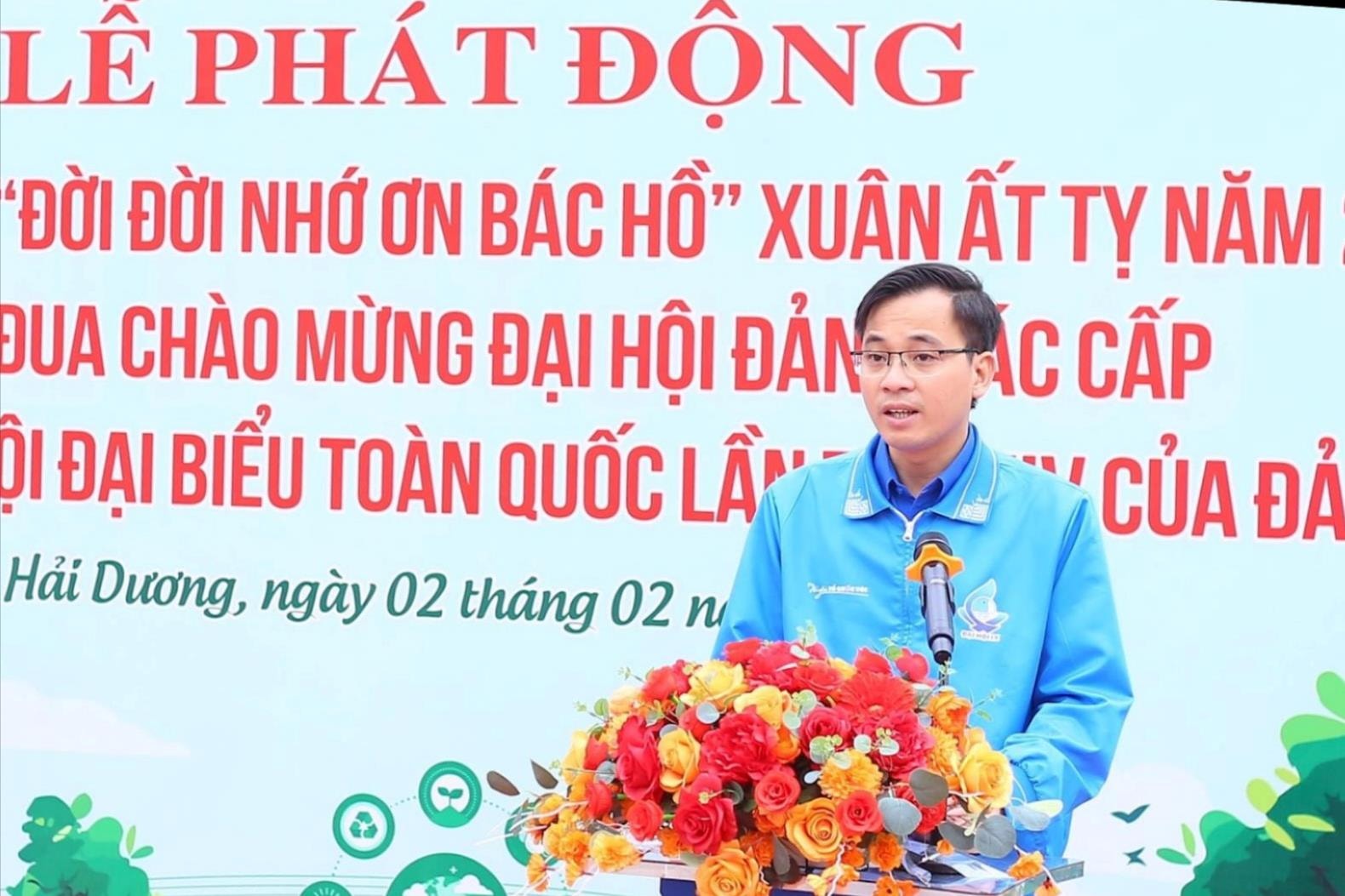 Hai Duong Youth launched the Spring Tree Planting Festival 2025