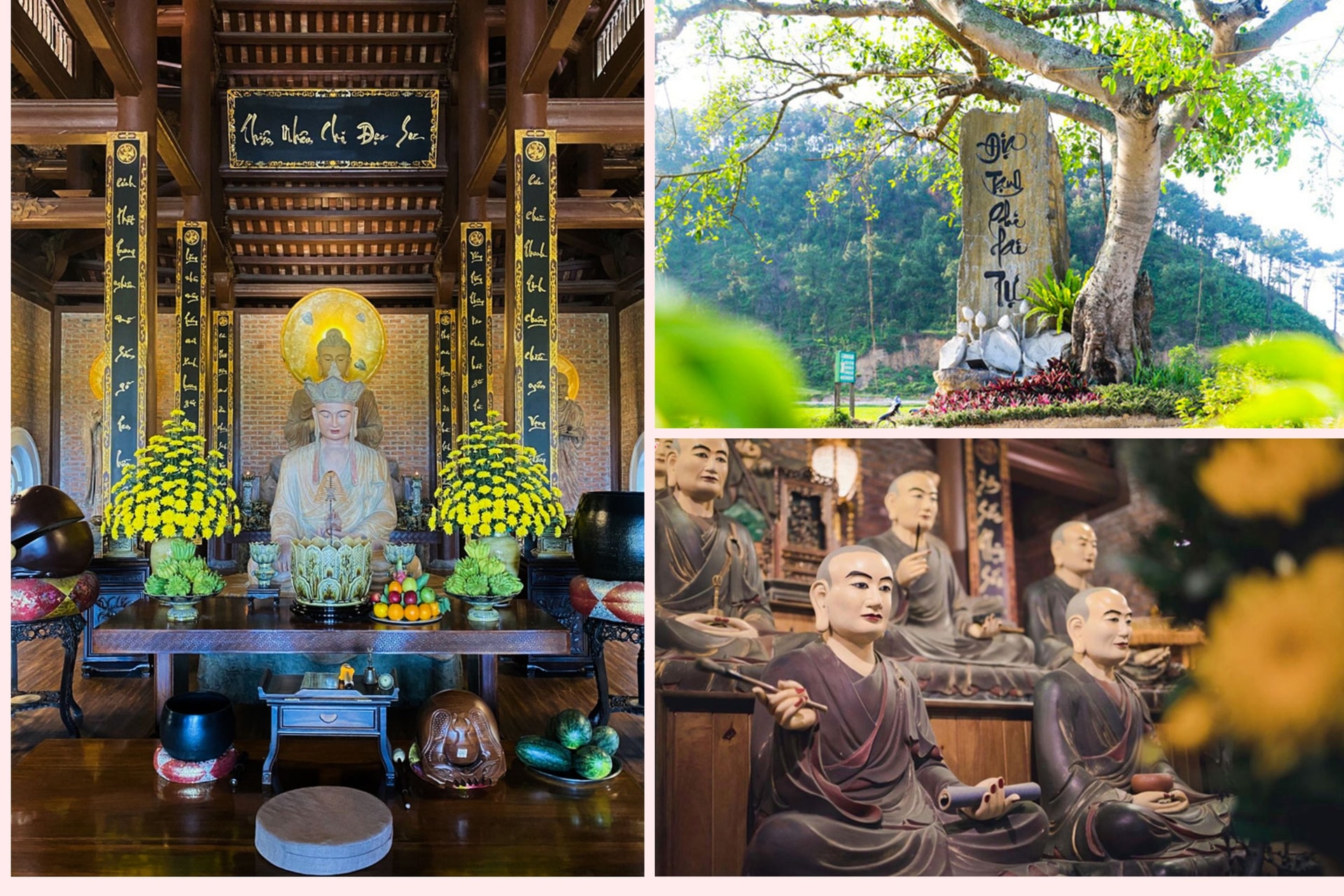 Vẻđẹp bình yên ở Địa Tạng Phi Lai tự. Ảnh:Hải Phong