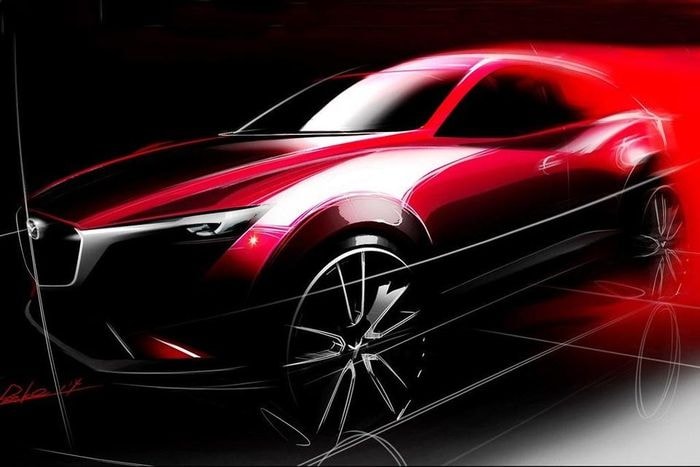 Mazda is about to launch the new generation CX-3 version with many ...