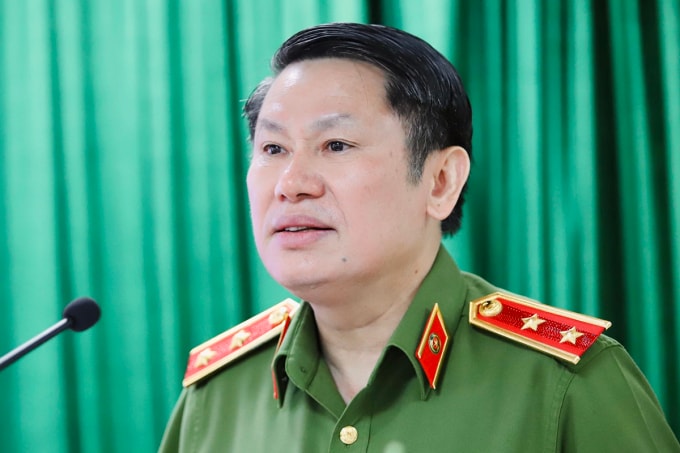 Trung tướng Nguyễn Văn Viện. Ảnh: Huy Hà
