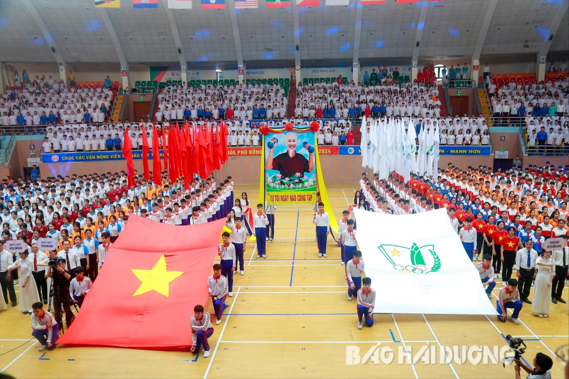 Lễ khai mạc Hội khỏe Phù Đổng tỉnh Hải Dương năm 2024