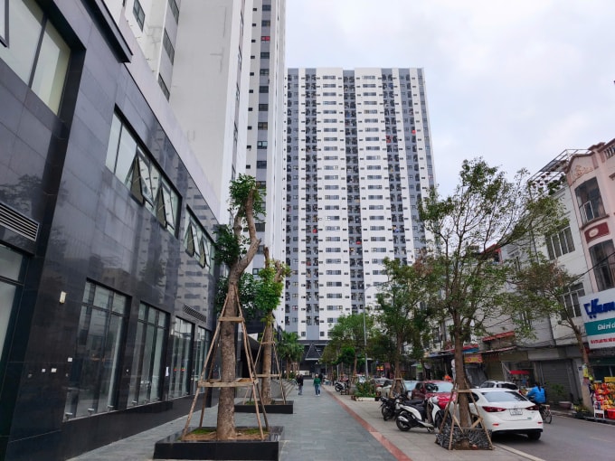 Căn hộ ở các chung HH1-HH2 và HH3-HH4 Đồng Quốc Bình được đề xuất bán lại cho người có hợp đồng thuê. Ảnh: Lê Tân