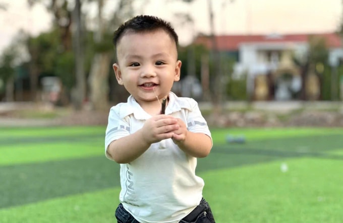 Nam Phong năm nay 3 tuổi. Ảnh: Người thân cung cấp
