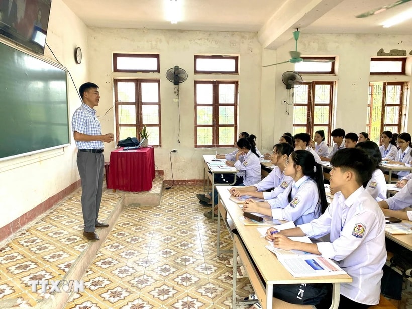 Bộ Giáo dục và Đào tạo đề nghị các địa phương giữ nguyên các đơn vị sự nghiệp giáo dục. (Ảnh: PV/Vietnam+).