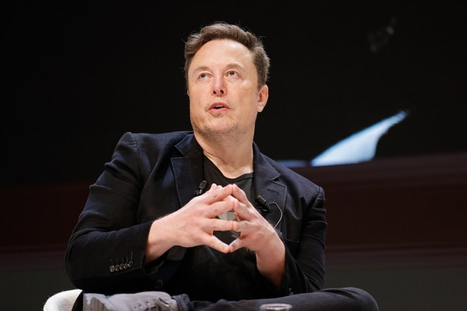 Tỷ phú Elon Musk tại một sự kiện ở Cannes, Pháp năm 2024. Ảnh: WireImage