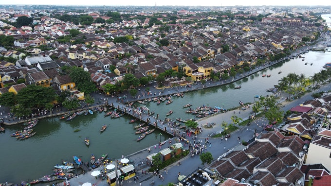 Phố cổ Hội An. Ảnh: Đắc Thành