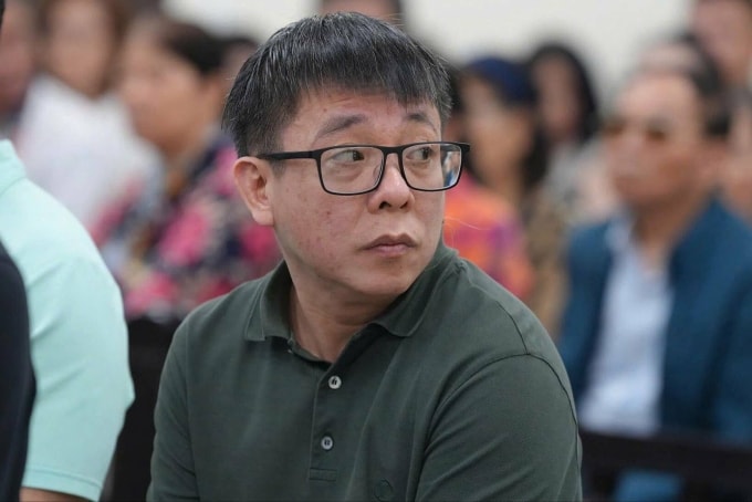 Bị cáo Phương tại phiên toà. Ảnh: Danh Lam