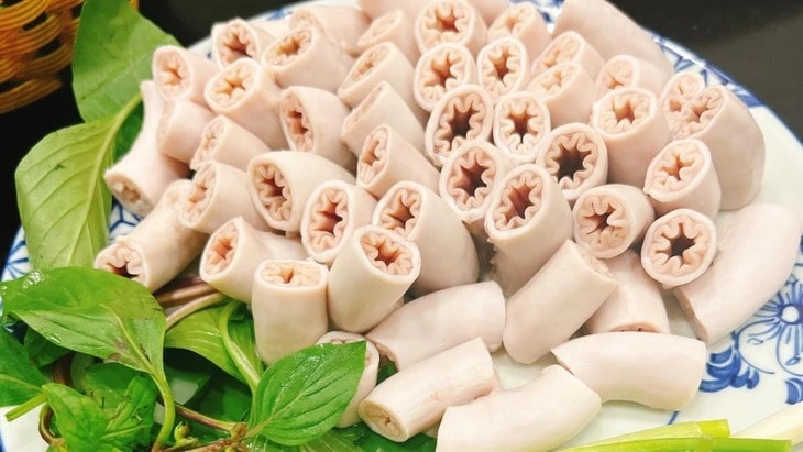 Lòng se điếu, món ăn đặc sản đang gây tranh cãi thật giả trong những ngày gần đây (ảnh minh hoạ)
