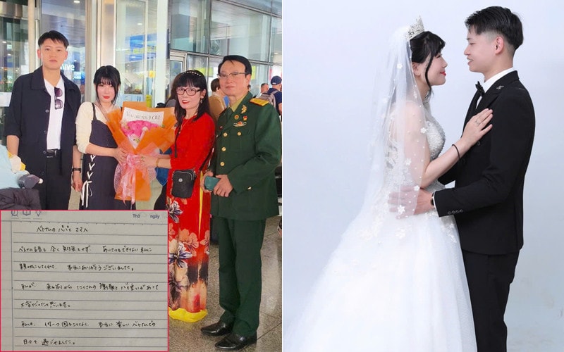 Nữ y tá Nhật Bản để lại thư xúc động sau khi ra mắt nhà bạn trai ở Thái Bình - Ảnh 3.
