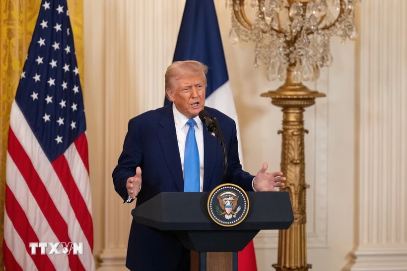 Tổng thống Mỹ Donald Trump. (Nguồn: THX/TTXVN)