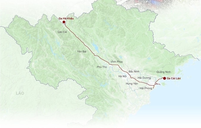 ផ្លូវ Lao Cai, Ha Noi, Hai Phong.jpg