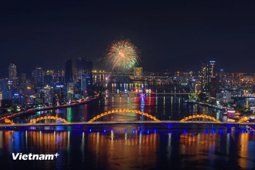 Lễ hội pháo hoa Quốc tế Đà Nẵng - DIFF 2025 sẽ chính thức khai mạc vào ngày 31/5/2025. (Ảnh: Thanh Phong/Vietnam+)