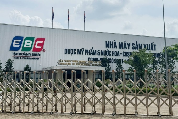 Công ty EBC tại KCN Giang Điền. Ảnh: Thái Hà