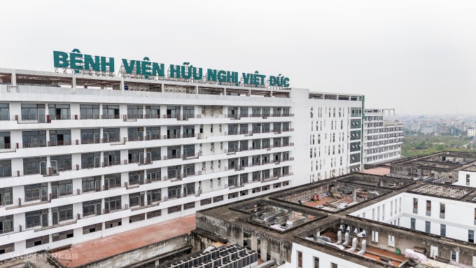 Bệnh viện Hữu nghị Việt Đức cơ sở 2 tại Hà Nam, tháng 4/2025. Ảnh: Giang Huy