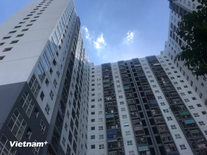 Một dự án nhà ở xã hội. (Nguồn: Vietnam+)