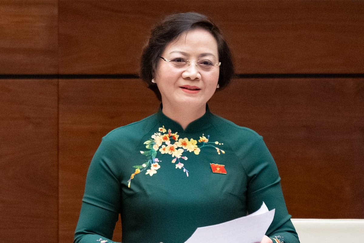 Bộ trưởng Nội vụ Phạm Thị Thanh Trà. (Ảnh: quochoi.vn)