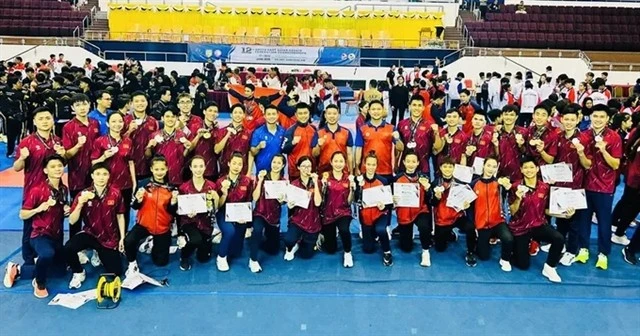 Vietnam top the medal tally at the Southeast Asian Karate Championship. (Photo: KARATEVN)
