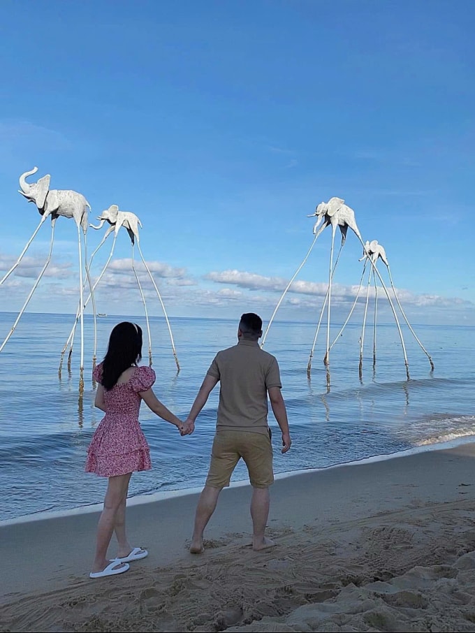 Vợ chồng Minh Phương, tháng 8/2024. Ảnh: Nhân vật cung cấp