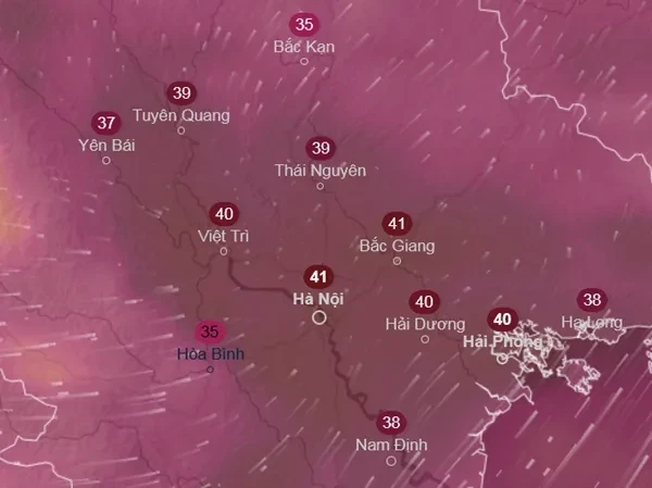Miền Bắc sắp nắng nóng bất ngờ sau mưa dông, dự báo nhiệt độ Hà Nội lên 40 độ ảnh 2