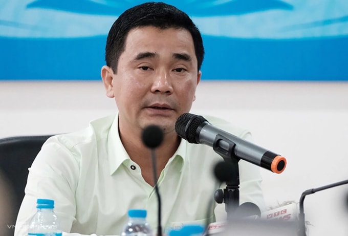 Ông Hồ Đại Dũng trong một cuộc họp vào năm 2019. Ảnh: Giang Huy