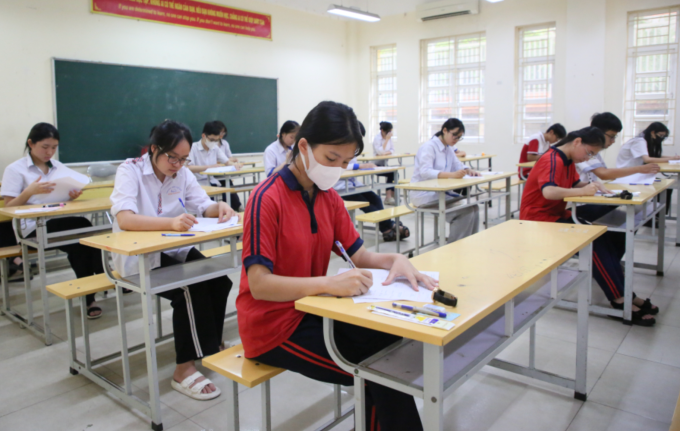 Học sinh Quảng Ninh thi vào lớp 10 năm 2025. Ảnh: Báo Quảng Ninh