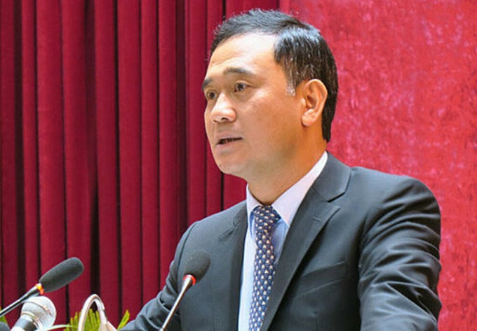 Ông Ngô Ngọc Đức khi còn đương chức. Ảnh: Báo Hòa Bình
