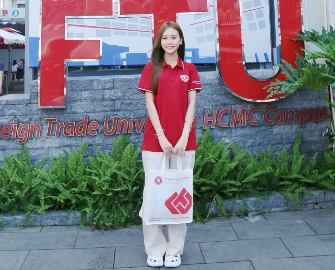 Bảo An hiện là sinh viên Trường đại học Ngoại thương.