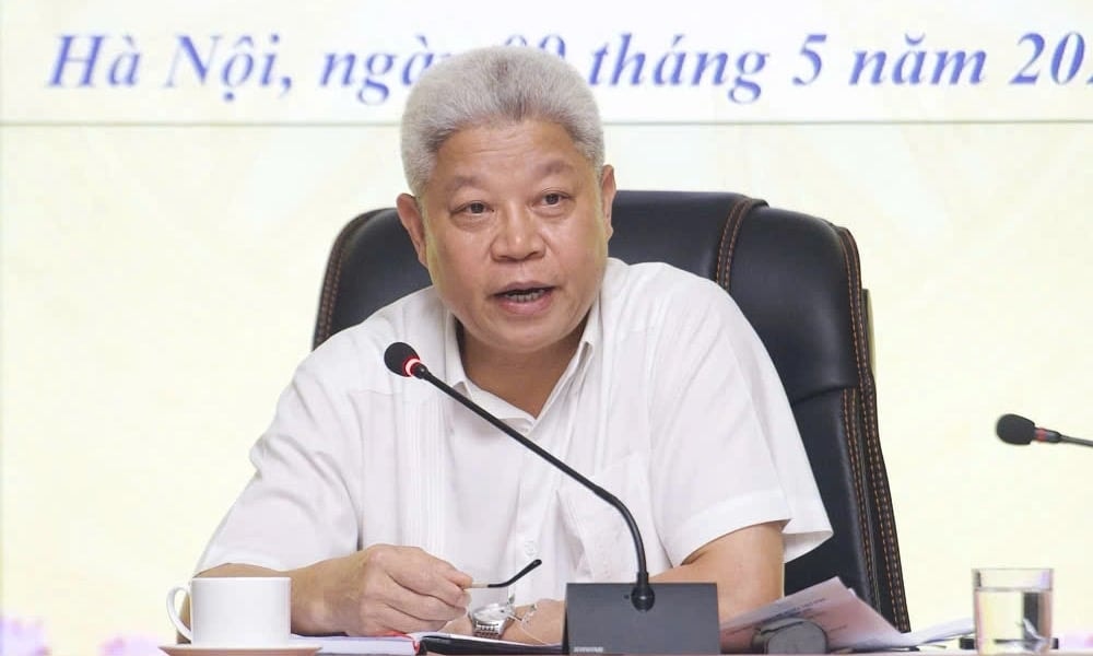 Thứ trưởng Bộ Nội vụ Nguyễn Mạnh Khương. (Ảnh: Nguyễn Sơn)