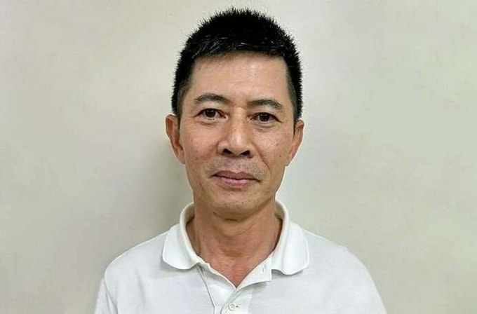 Ông chủ Tập đoàn Thuận An Nguyễn Duy Hưng lúc bị bắt. Ảnh: Bộ Công an