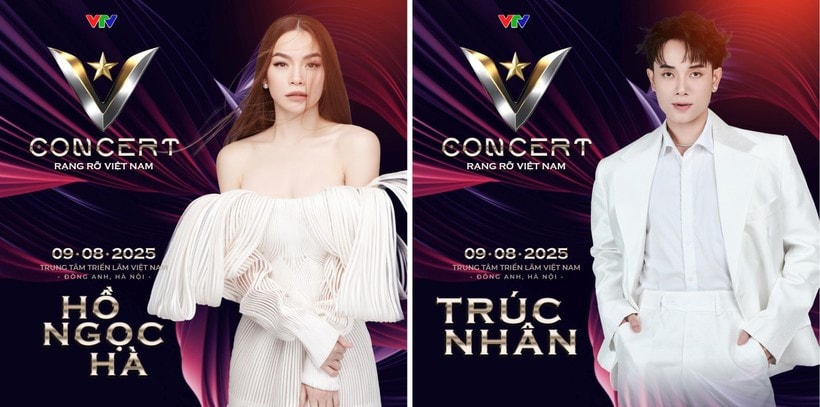 Ho Ngoc Ha and Truc Nhan are set to reunite on stage at V Concert. (Photo: Organising Committee)