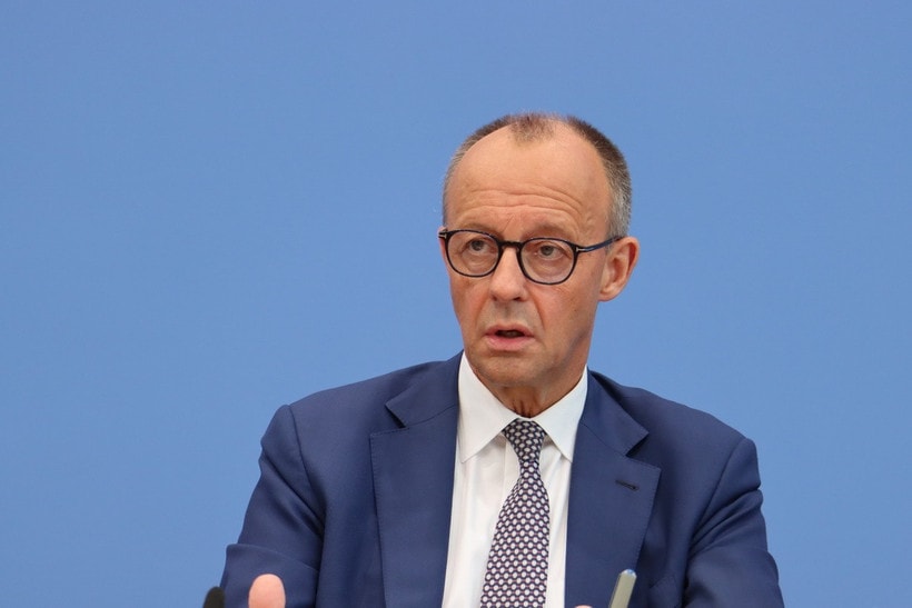 Thủ tướng Đức Friedrich Merz. (Ảnh: THX/TTXVN)