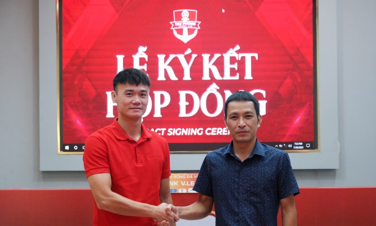 chuyen nhuong v-league hai phong fc bo sung cuu tuyen thu viet nam hinh anh 1