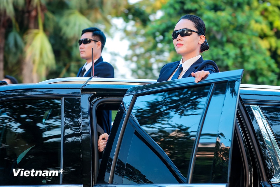 Sự kiện do Bộ Công an chỉ đạo, Bộ Tư lệnh Cảnh vệ chủ trì phối hợp với nhiều đơn vị tổ chức. (Ảnh: Hoài Nam/Vietnam+)
