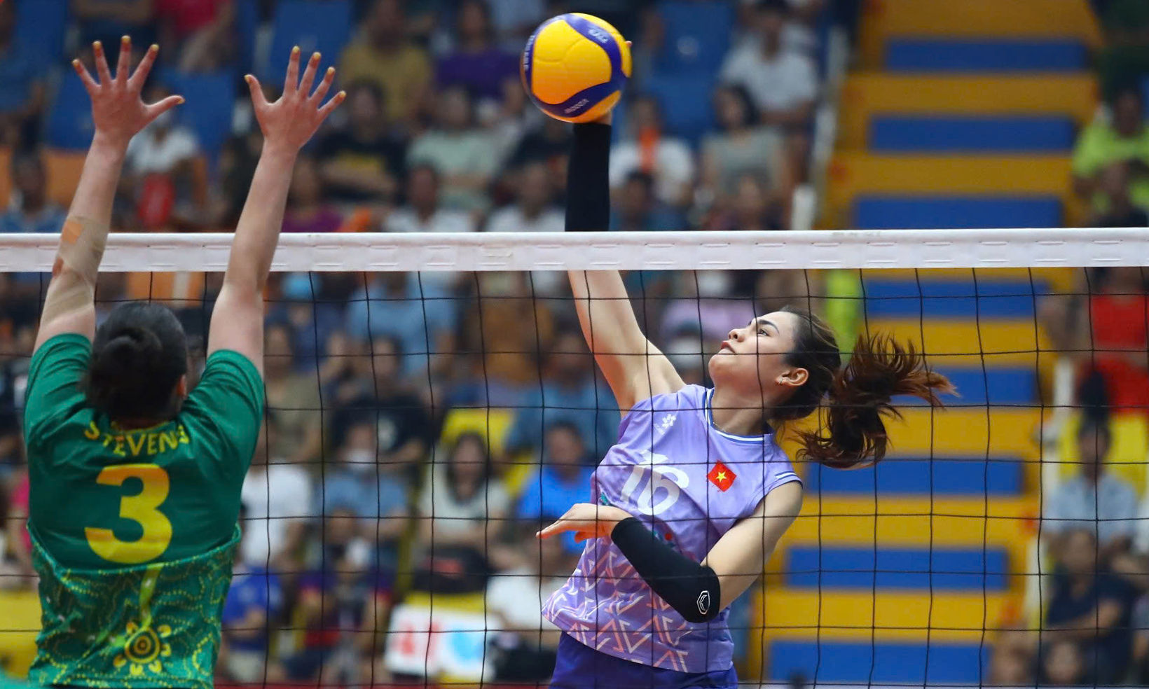 Đội tuyển bóng chuyền nữ Việt Nam là đương kim á quân SEA V.League.