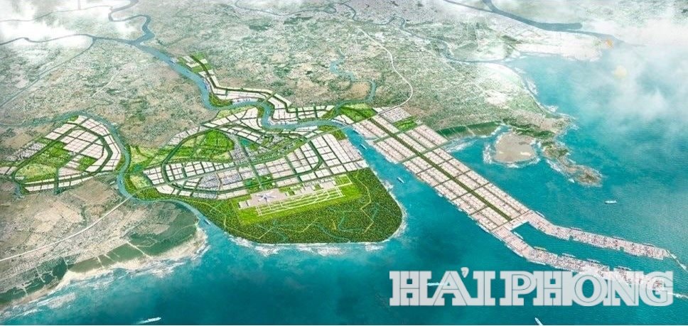 Phối cảnh khu kinh tế ven biển phía Nam Hải Phòng