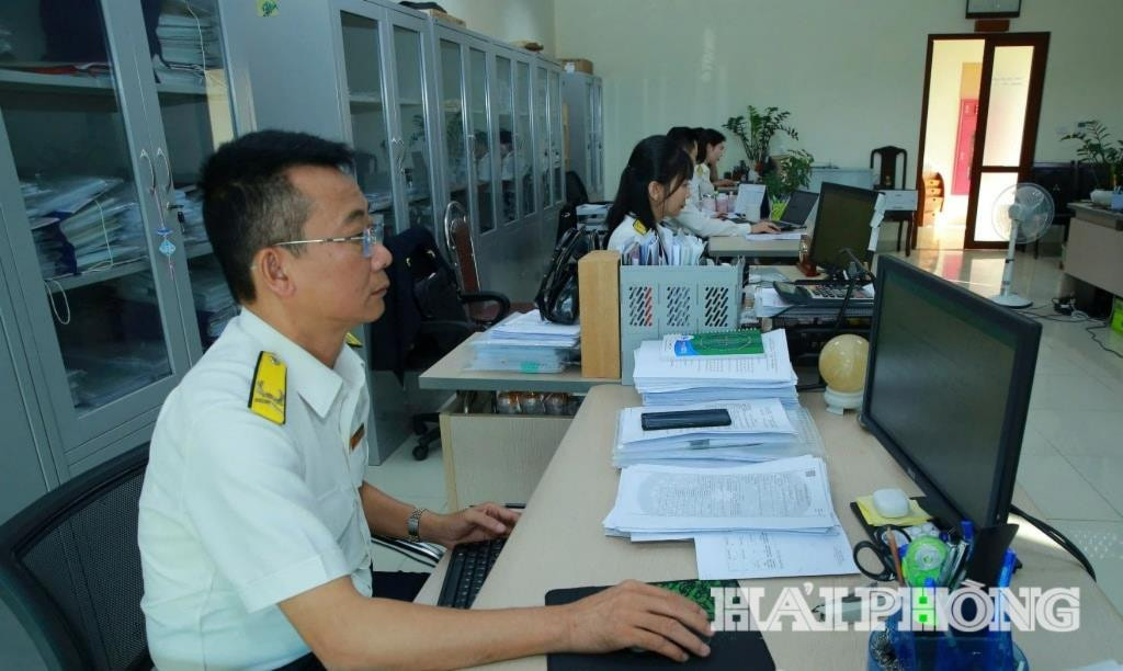Thuế Hải Phòng hiện đã hoàn thành rà soát hơn 22.000 người nộp thuế liên quan đến hoạt động TMĐT, đạt tỷ lệ 90,69% (Ảnh cơ sở cung cấp)