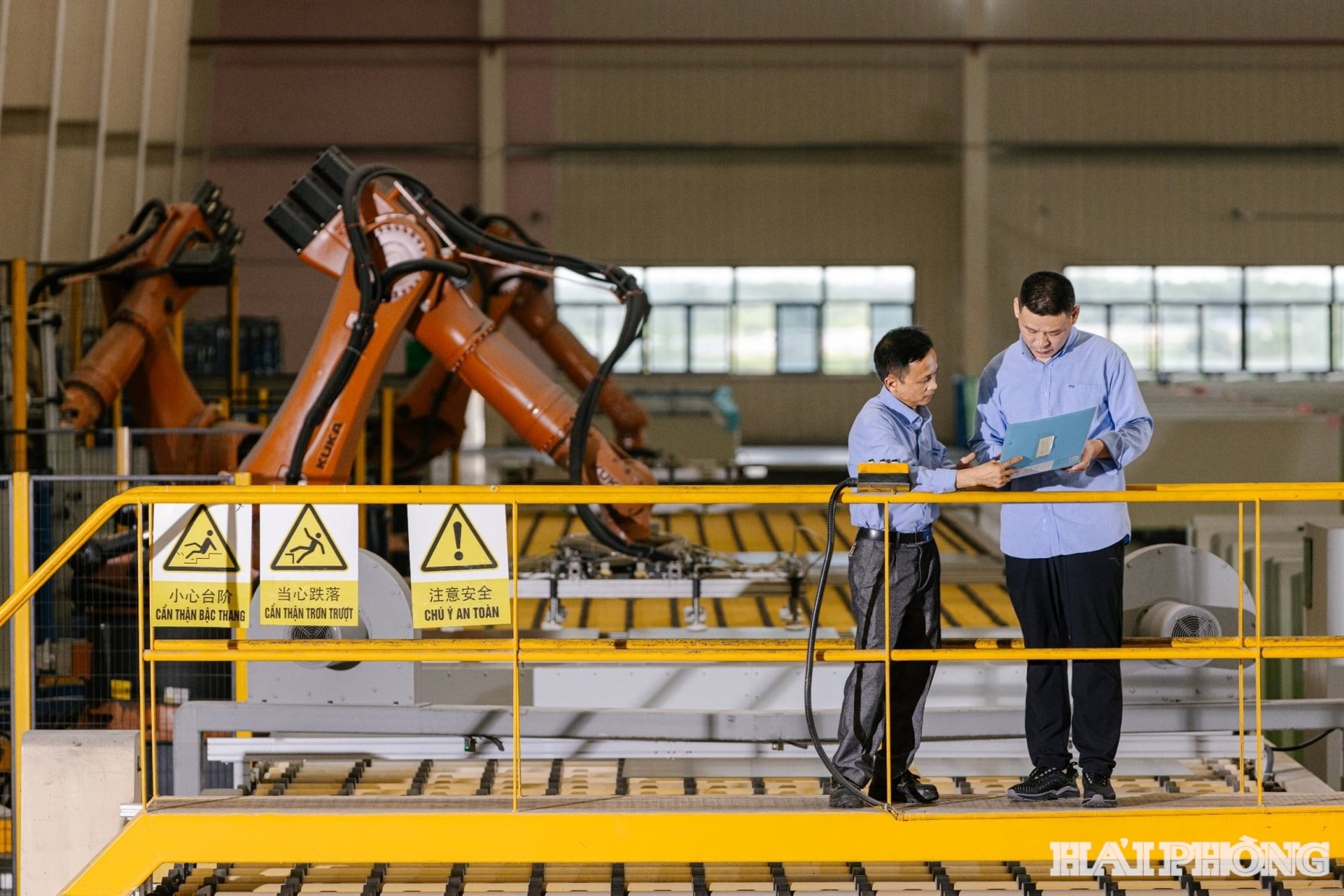 Nhà xưởng Công ty TNHH Flat Việt Nam tại Khu công nghiệp Đình Vũ