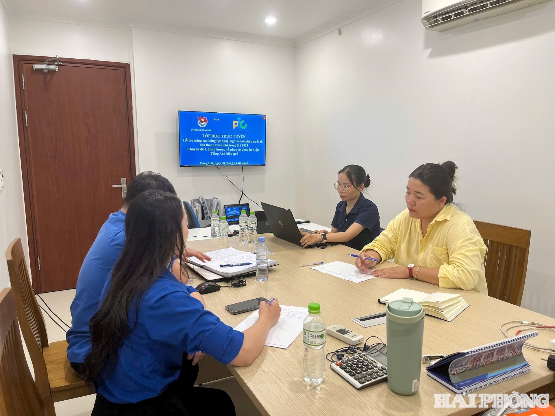 Đoàn thanh niên phường Đông Hải phối hợp Trung tâm Ngoại ngữ PIC tổ chức lớp học tiếng Anh trực tuyến miễn phí dành cho thanh thiếu nhi trong hè 2025