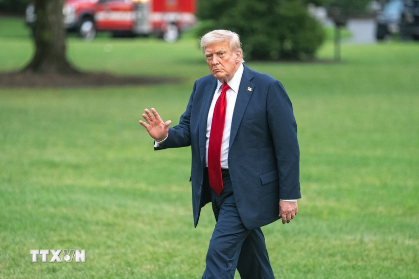 Tổng thống Mỹ Donald Trump. (Ảnh: THX/TTXVN)
