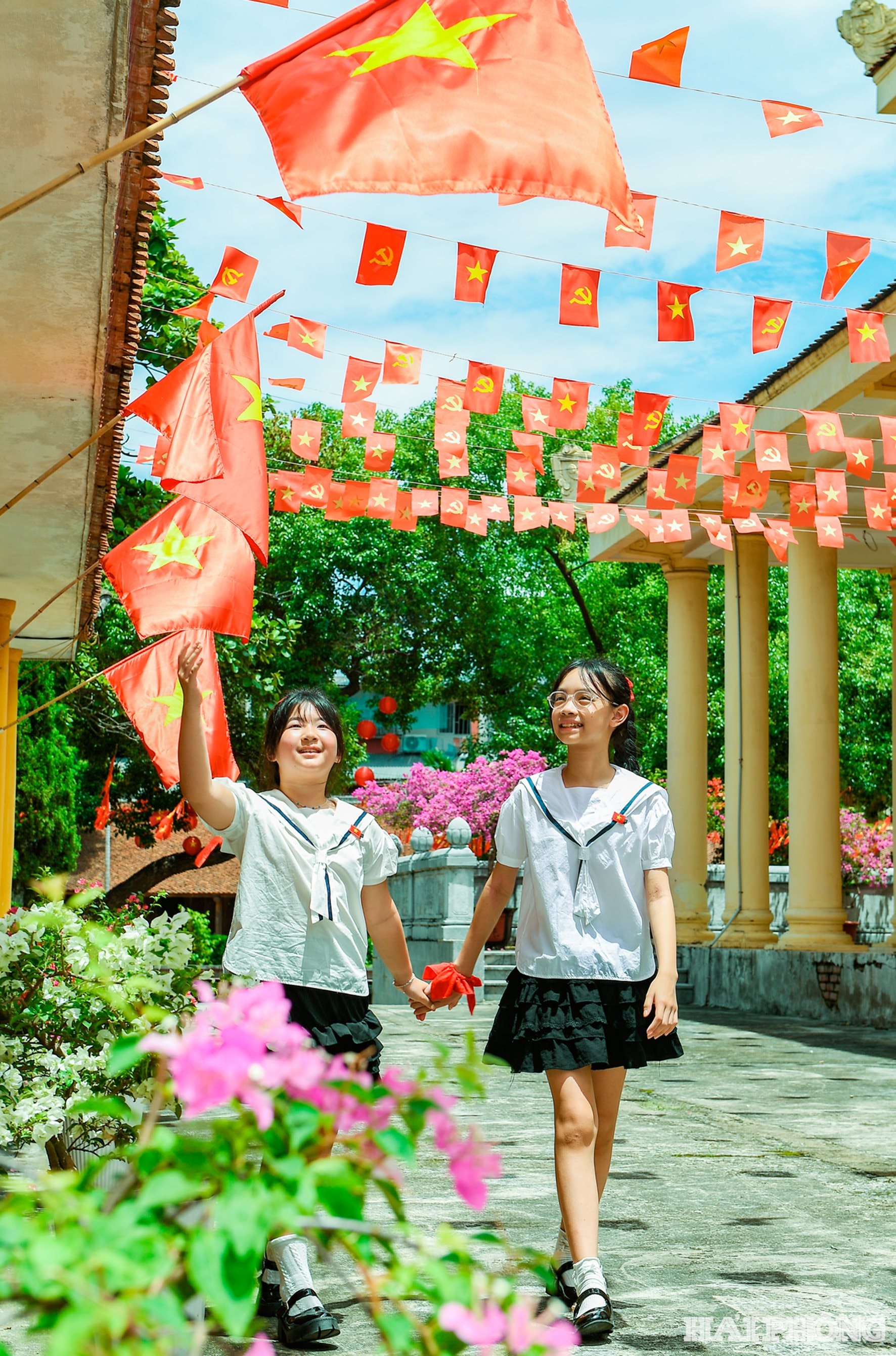 Từ những trải nghiệm thực tế tại Bảo tàng Hải Phòng cơ sở 2 sẽ nuôi dưỡng tinh thần yêu nước của lớp trẻ