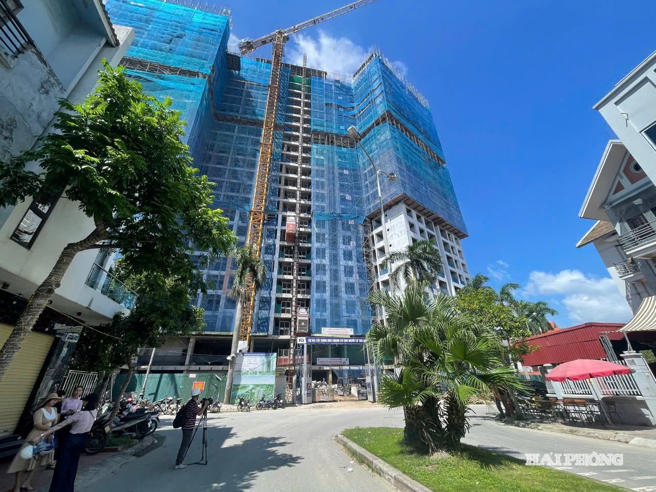 Dự án nhà ở xã hội PG Aura An Đồng, phường An Hải dự kiến bàn giao cho khách hàng vào đầu năm 2026. Ảnh: AN PHÚC